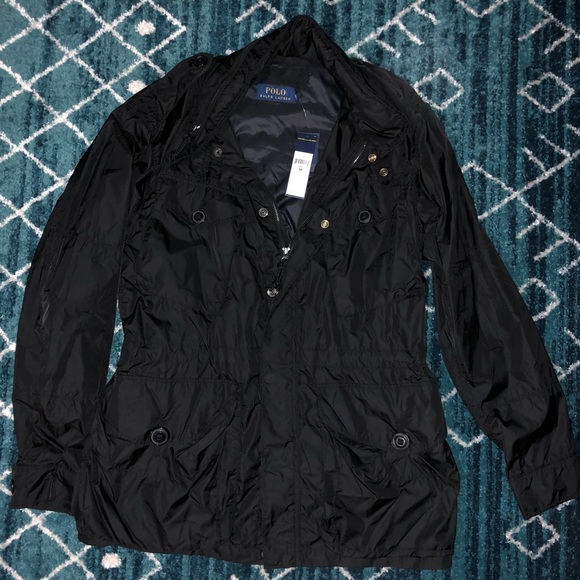 polo ralph lauren rain jacket womens